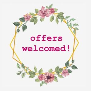 Offers welcomed on all items!